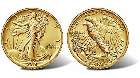 2016-W GOLD WALKING LIBERTY HALF DOLLAR CENTENNIAL COIN PCGS SP70 Half Coin